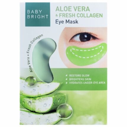 Aloe Vera & Fresh Collagen Eye Mask 2.5g x 1Pair BABY BRIGHT (F) (Y2022)