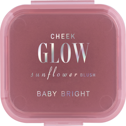 CHEEK GLOW SUNFLOWER BLUSH 5.2G BABY BRIGHT (M) 01 VELVET ROSE