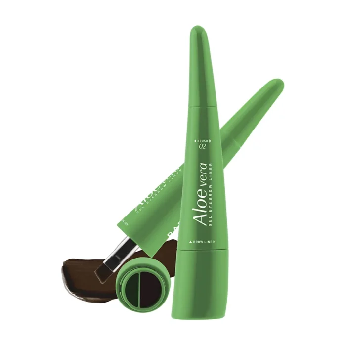 Aloe Vera Gel Eyebrow Liner 0.6g Baby Bright (M) 02 Dark Brown Clay | جل تحديد الحواجب بالصبار 0.6 جرام بيبي برايت (متوسط) 01 تربة بنية متوسطة