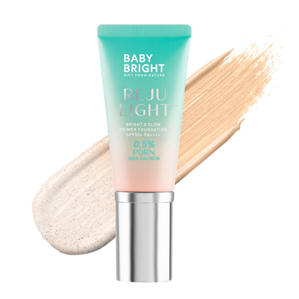 Rejulight Bright & Glow Primer Foundation SPF50+ PA++++ 30g Baby Bright (M) #22 Natural Beige