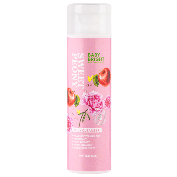 Sweet Peony Body Cleanser 85ml Baby Bright (B)
