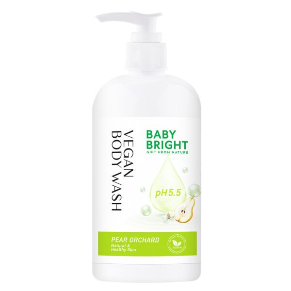 Vegan Body Wash 500g Baby Bright (B) Pear Orchard